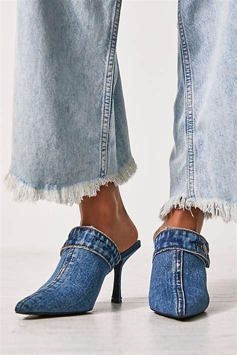 jeffrey campbell denim mules|jeffrey campbell mules sale.